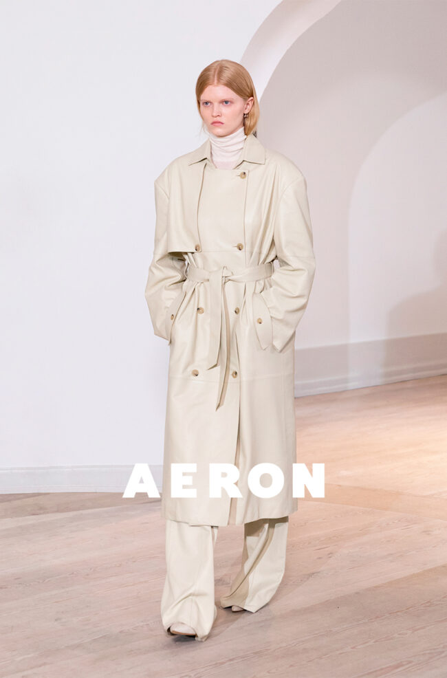 AERON FW24 show | Model Clara Dibbern
